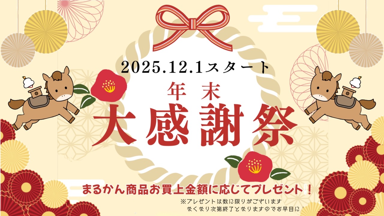 年末大感謝祭 12/1スタート！